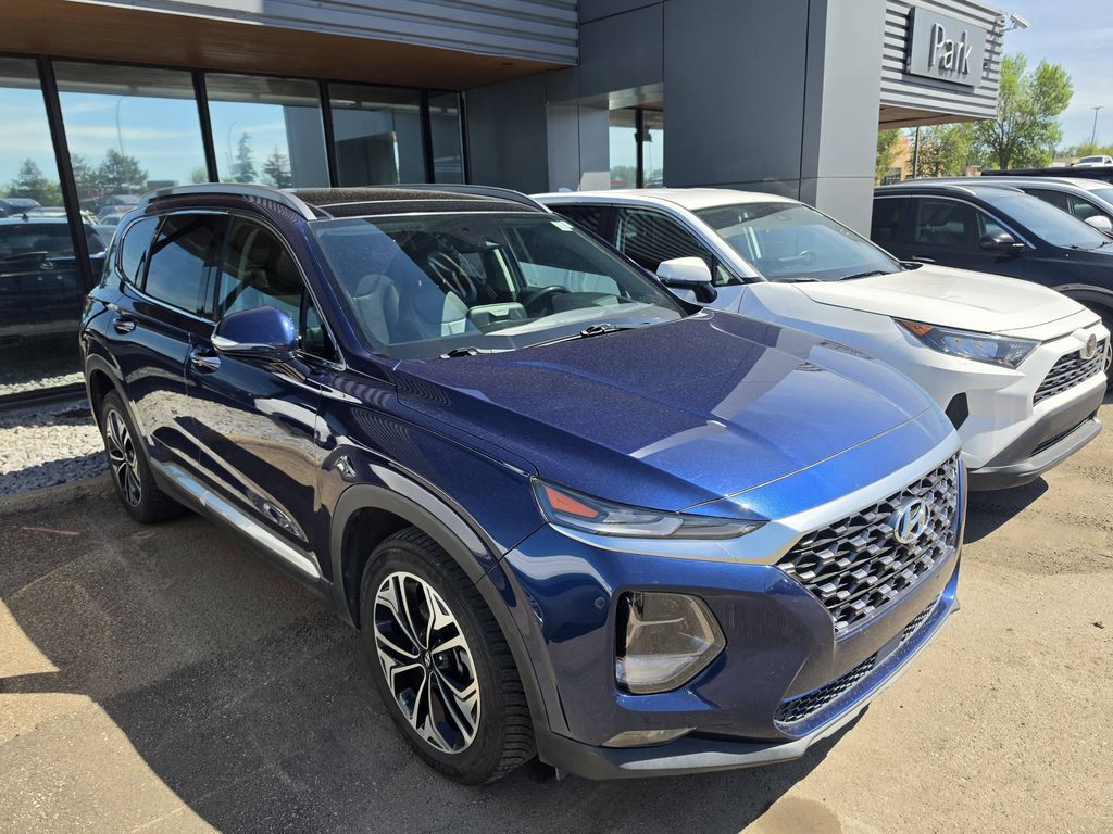 Blue 2019 Hyundai Santa Fe SUV / Crossover All-Wheel Drive Automatic