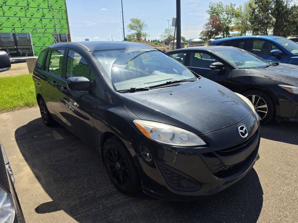 Black 2015 Mazda MAZDA5 Minivan Automatic