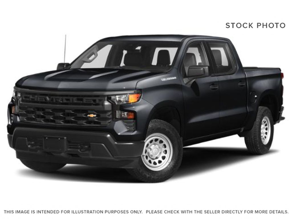Black 2024 Chevrolet Silverado 1500 Pickup Truck Four-Wheel Drive Automatic