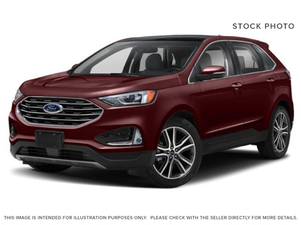 Red 2019 Ford Edge SUV / Crossover All-Wheel Drive Automatic