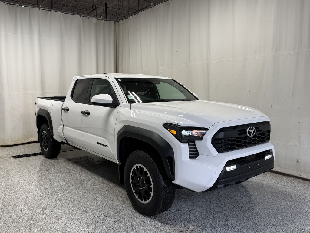 White 2024 Toyota Tacoma Pickup Truck Four-Wheel Drive 8-Speed Automatic