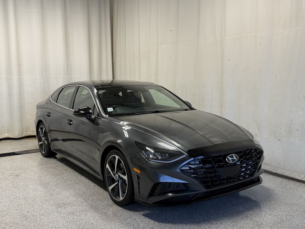 Black 2023 Hyundai Sonata Sedan 8-Speed Automatic