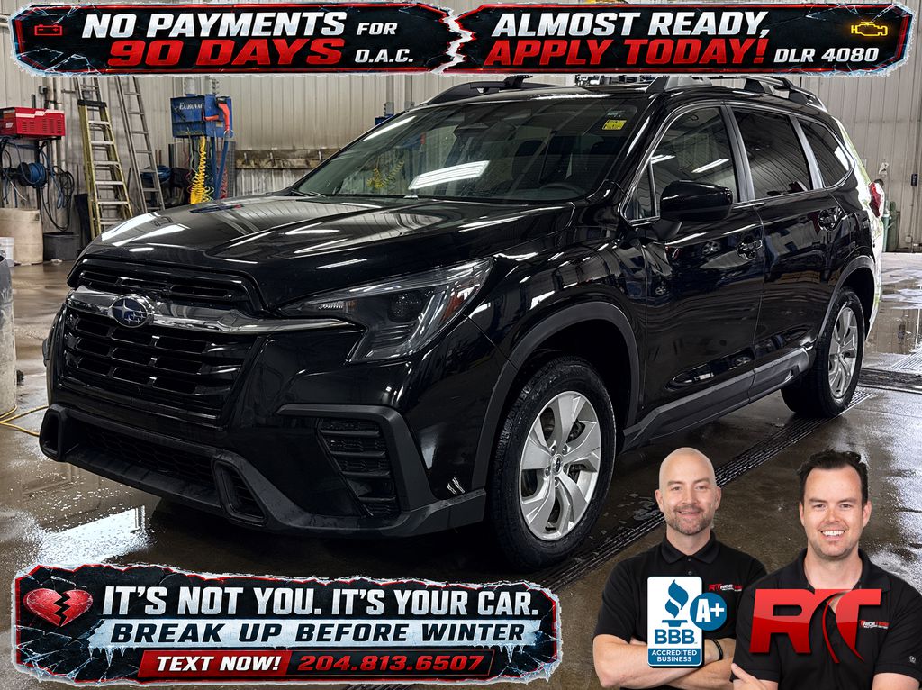 Black[Crystal Black Silica] 2023 Subaru Ascent SUV / Crossover  Continuously Variable Transmission