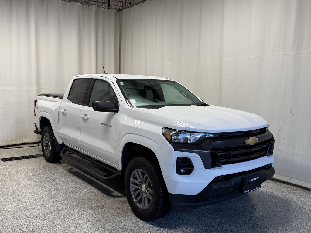 White 2023 Chevrolet Colorado Pickup Truck Four-Wheel Drive Automatic