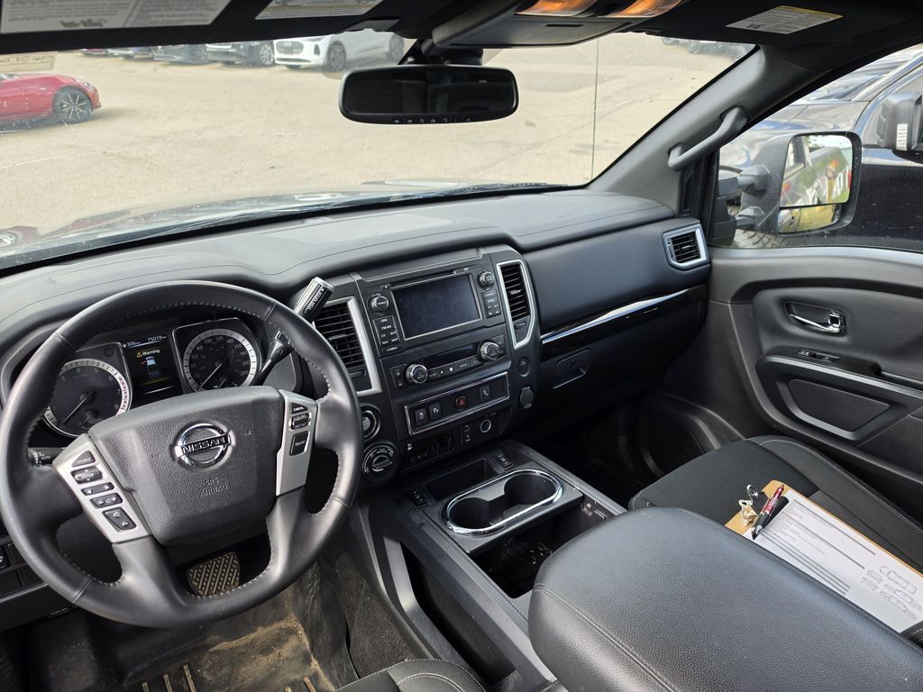 White 2018 Nissan Titan Pickup Truck  Automatic