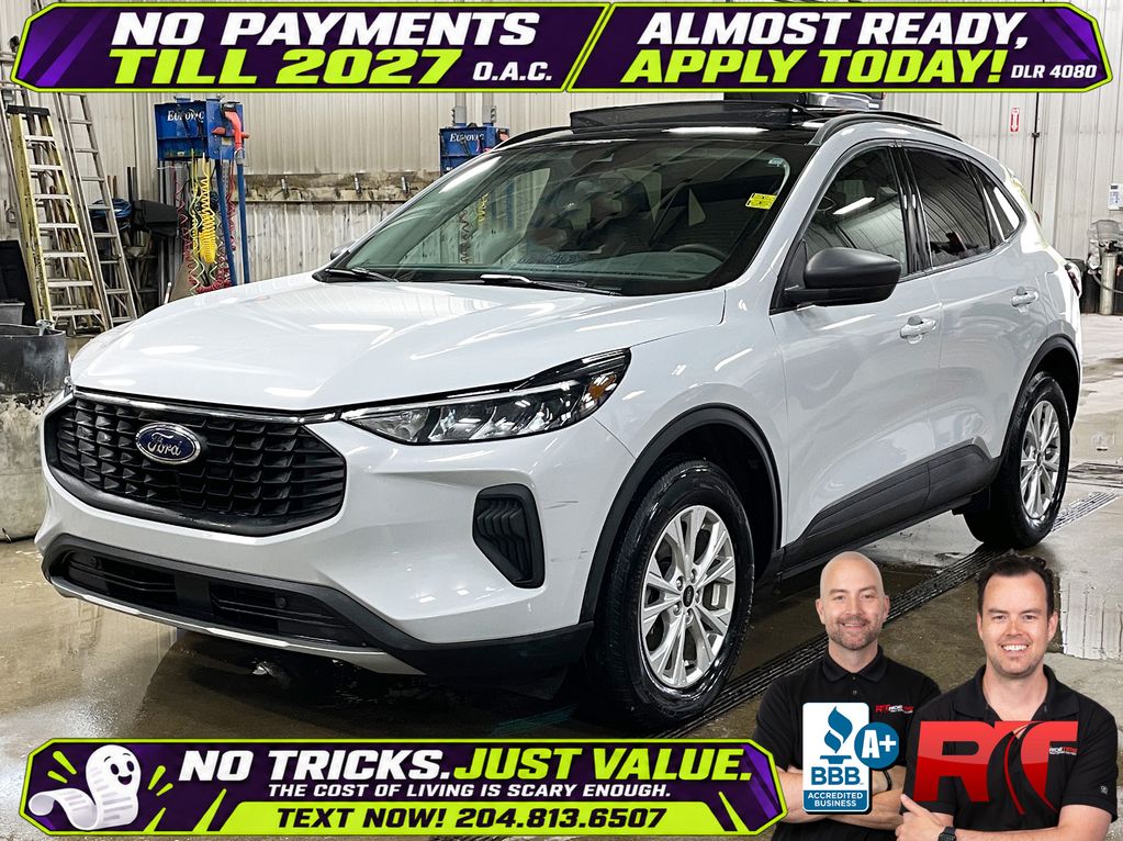 Silver[Space Silver Metallic] 2025 Ford Escape SUV / Crossover All-Wheel Drive 8-Speed Automatic