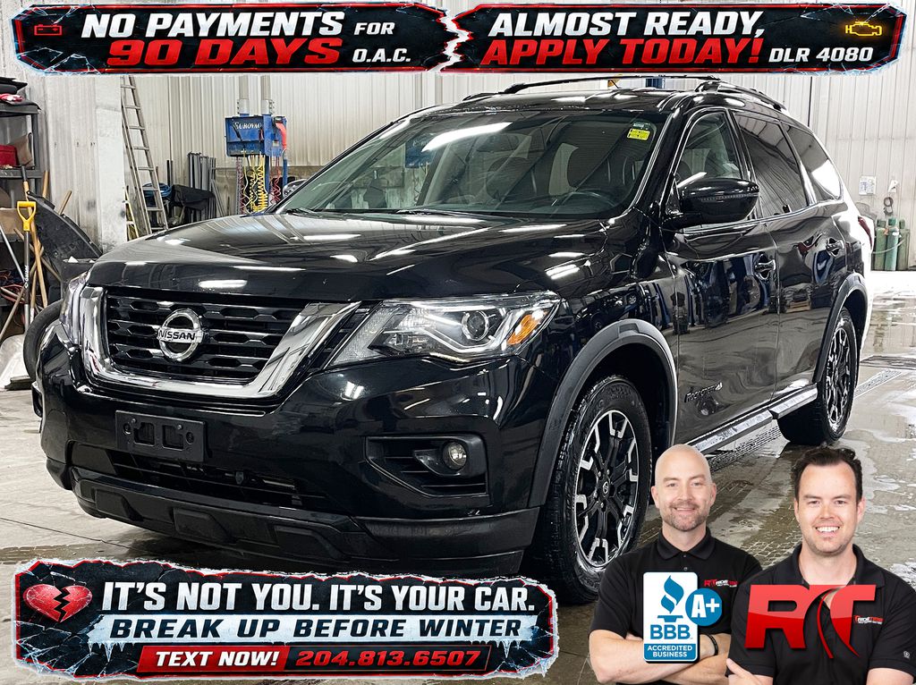 Black[Magnetic Black Metallic] 2020 Nissan Pathfinder SUV / Crossover Four-Wheel Drive Continuously Variable Transmission