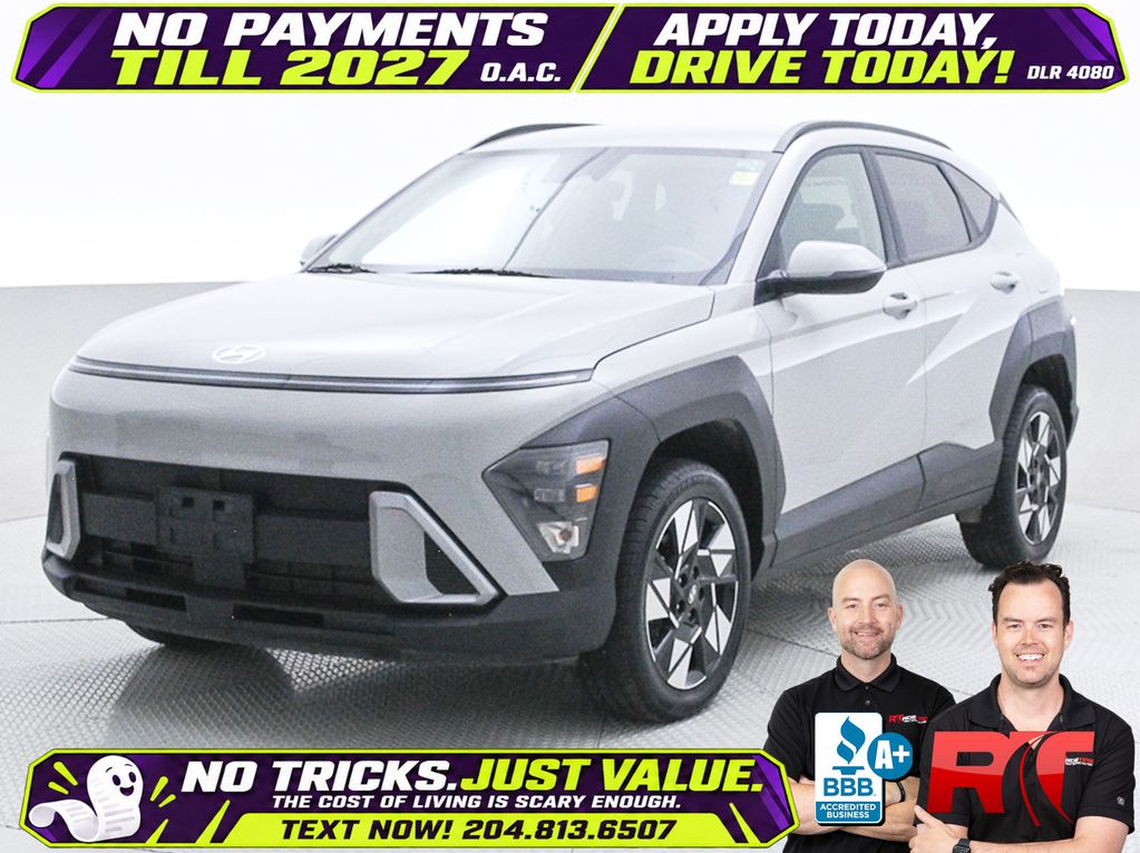 Gray[Cyber Grey] 2024 Hyundai Kona SUV / Crossover  Continuously Variable Transmission