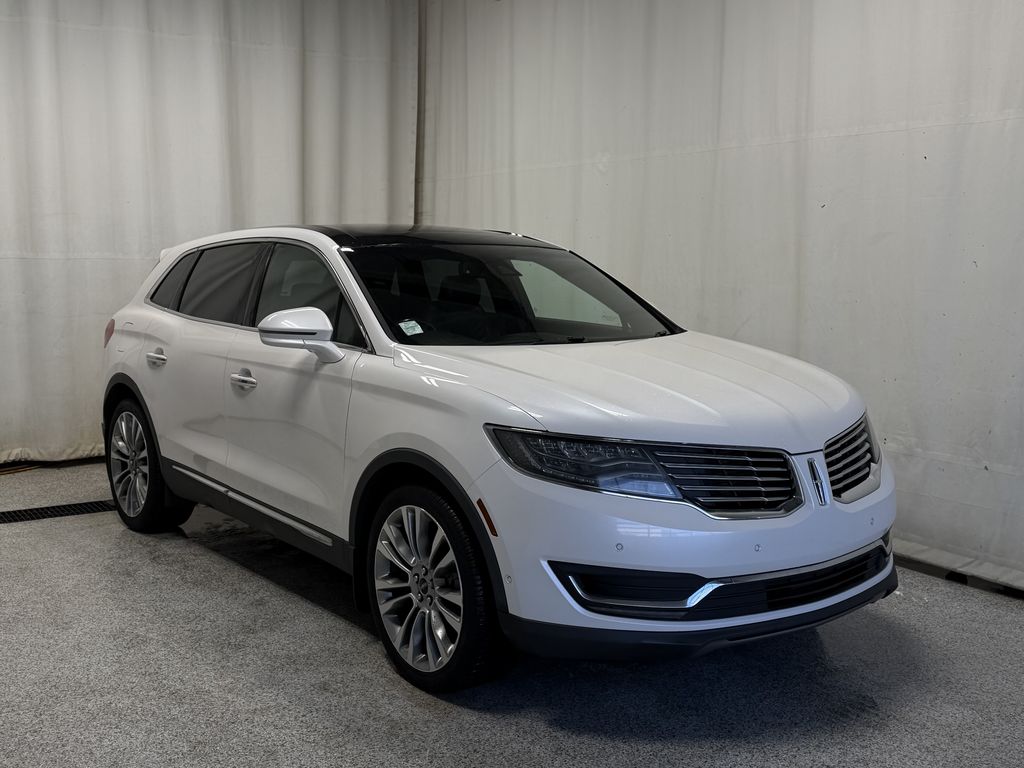 White 2017 Lincoln MKX SUV / Crossover All-Wheel Drive Automatic