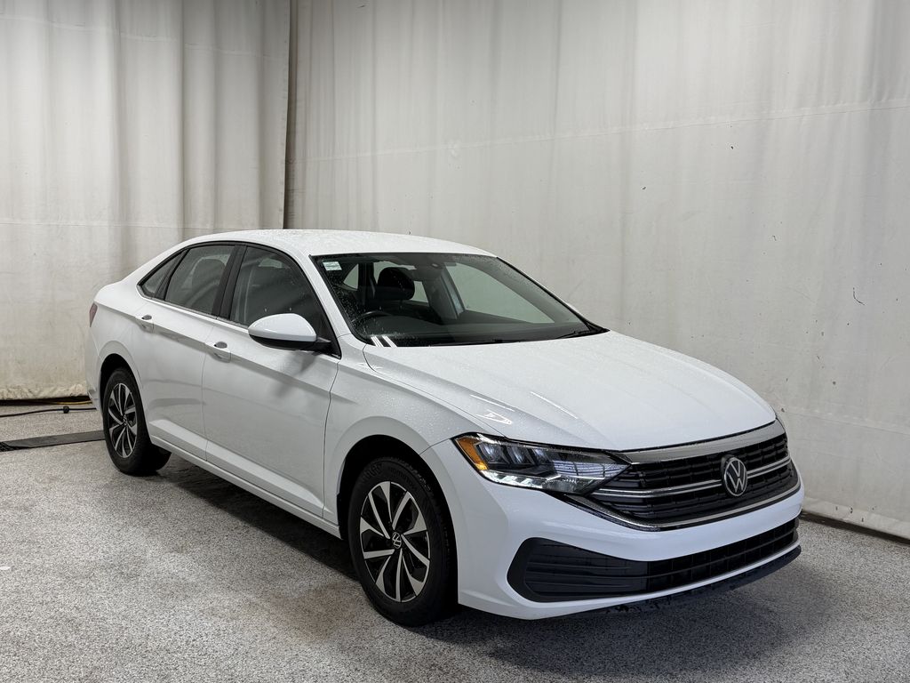White 2024 Volkswagen Jetta Sedan Automatic