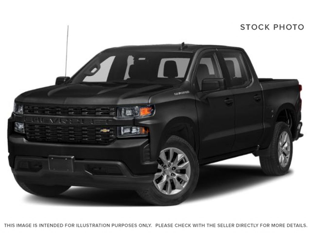 Black 2020 Chevrolet Silverado 1500 Pickup Truck Four-Wheel Drive Automatic