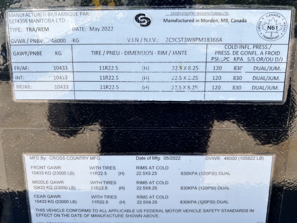 Slide images of 420BCL 2023 CROSS COUNTRY