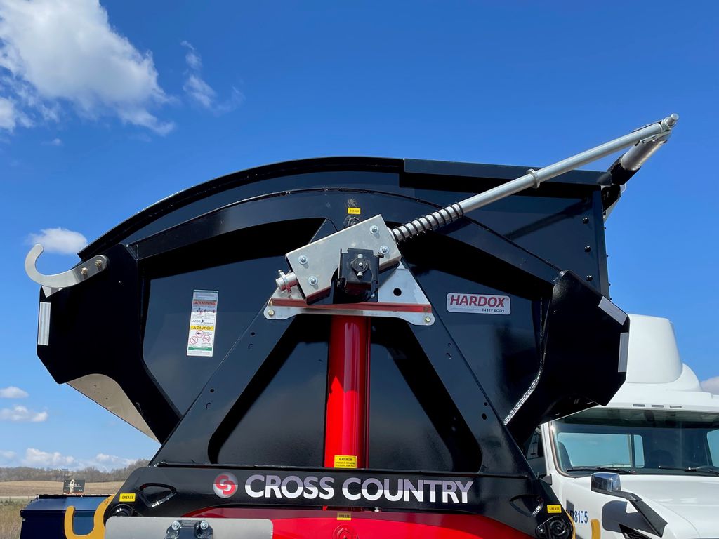 Slide images of 2024 Cross Country 443SDX-HF Side Dump Trailer