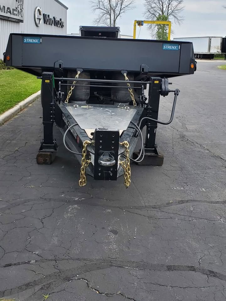 Slide images of 2024 Cross Country 202ATAR Air Tilt / Air Ramp Trailer