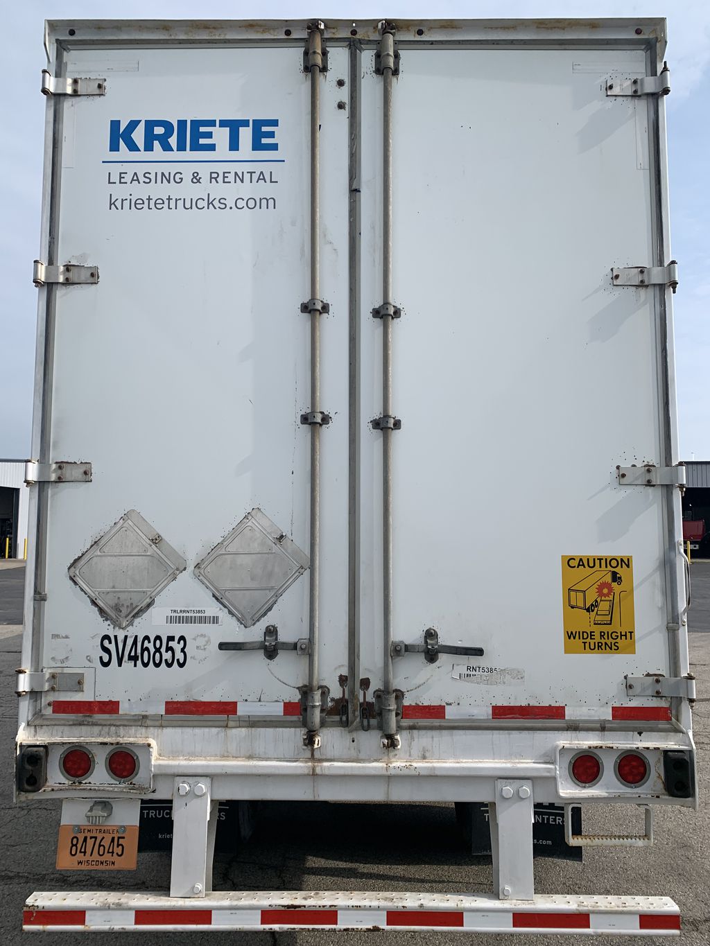 Slide images of Road and Storage Trailer Rentals