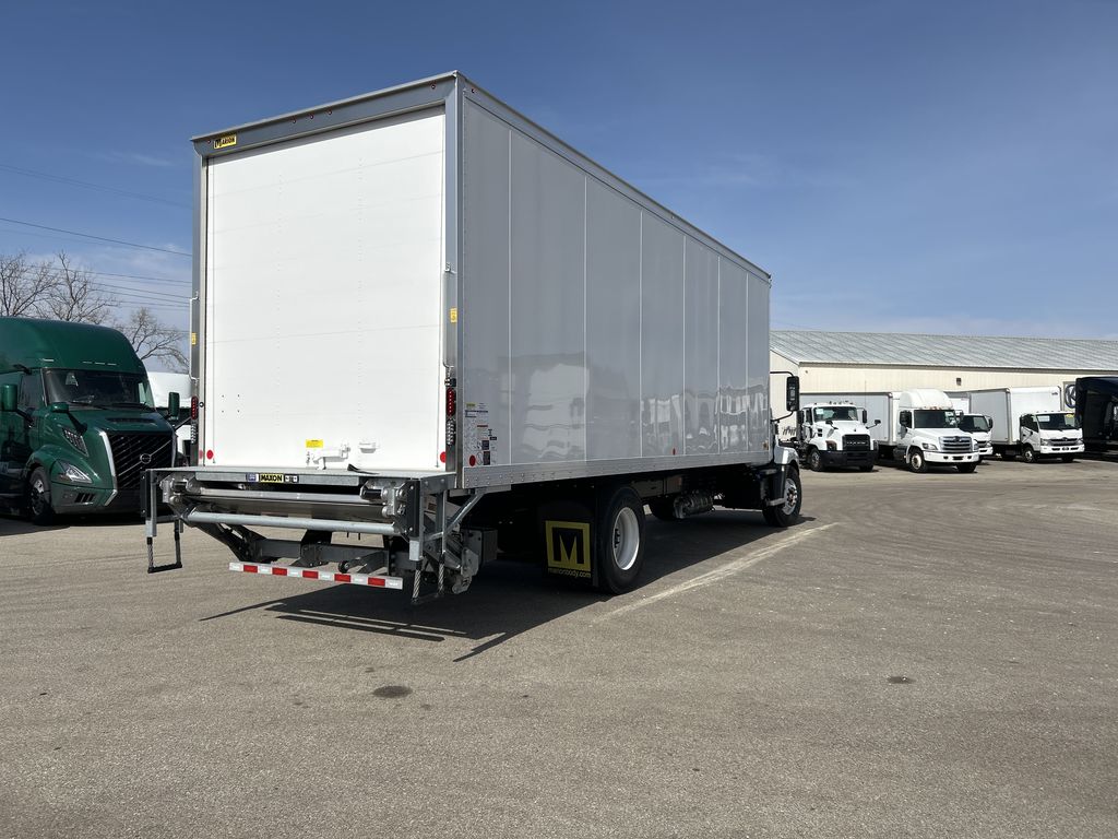 Slide images of 2025 MACK MD642 WITH 26' DRY VAN BODY