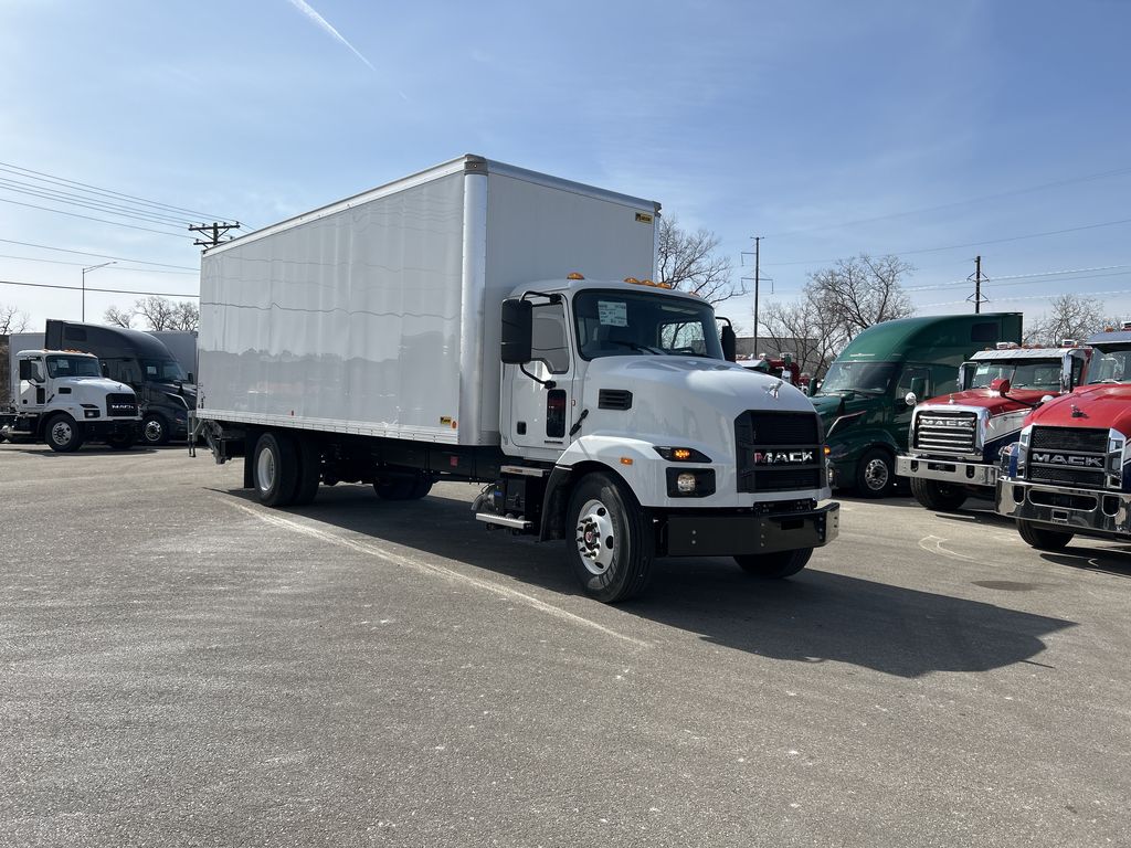 Slide images of 2025 MACK MD642 WITH 26' DRY VAN BODY