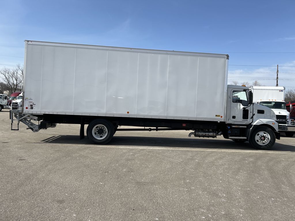 Slide images of 2025 MACK MD642 WITH 26' DRY VAN BODY