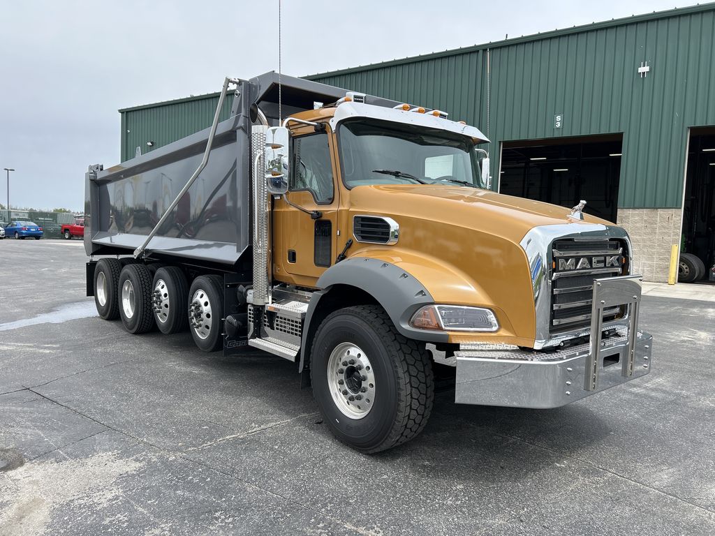 Slide images of 2026 MACK GR104B DUMP TRUCK