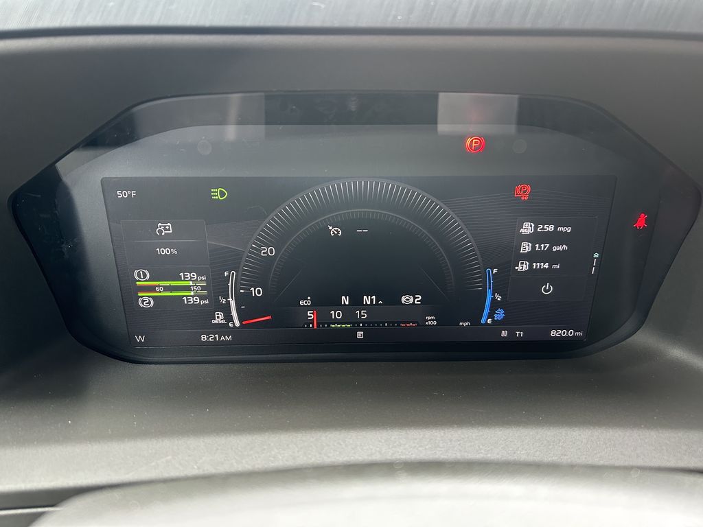 Slide images of 2025 VOLVO VNL64T860