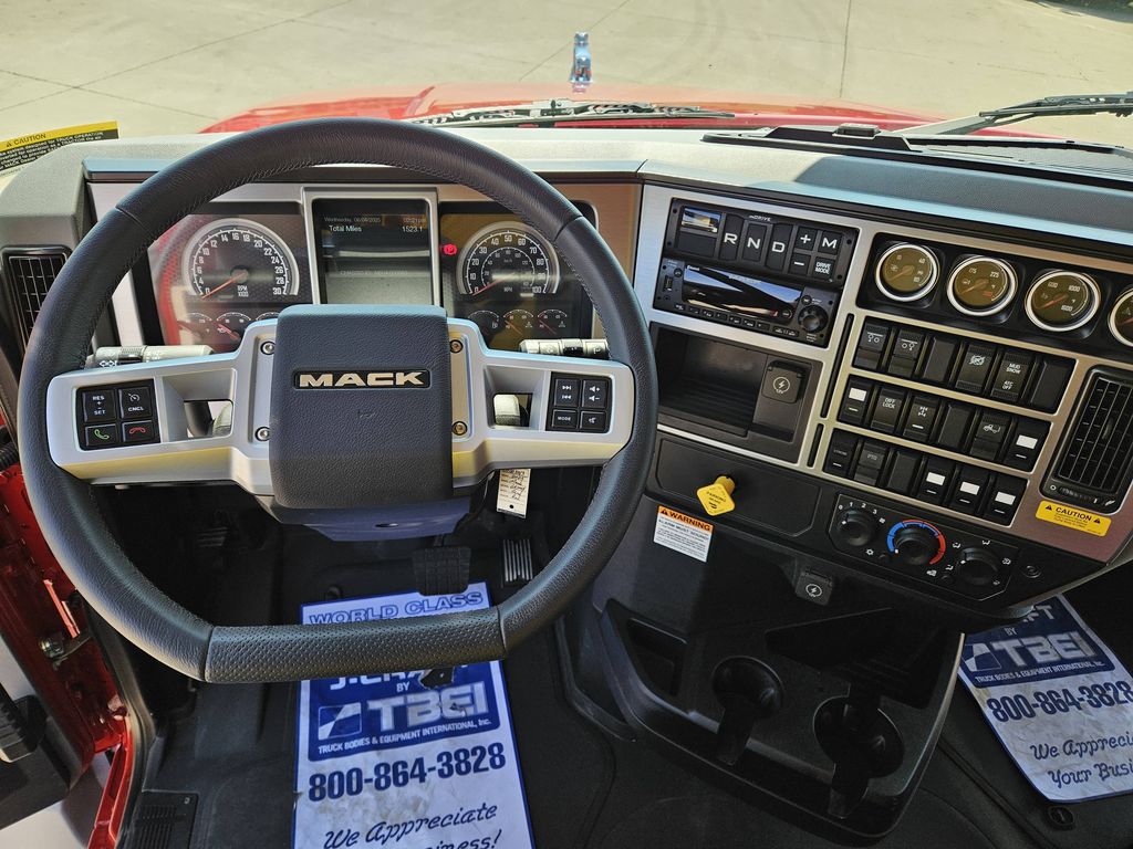 Slide images of 2026 MACK GR104B