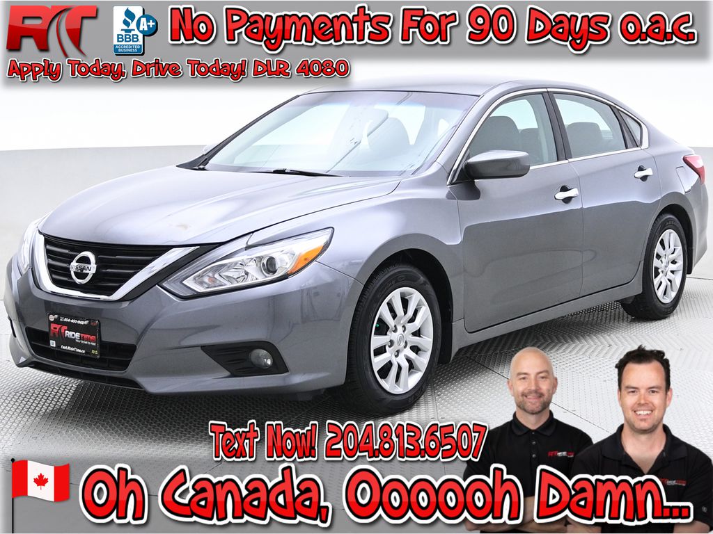 Gray[Gun Metallic] 2016 Nissan Altima S 2.5 - CVT, Bluetooth, Backup Camera