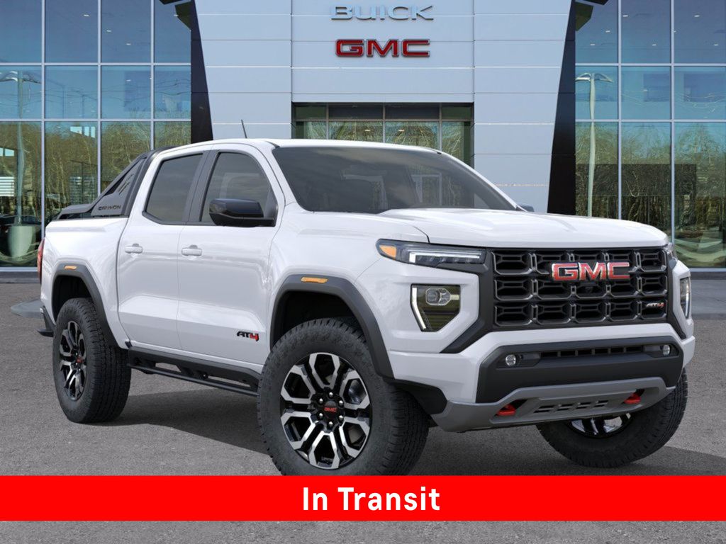 White[Summit White] 2025 GMC Canyon