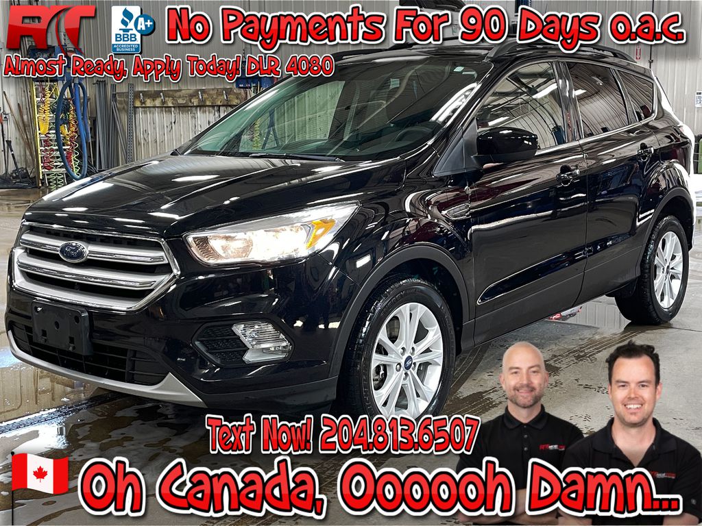 Black[Shadow Black] 2018 Ford Escape SE - Navigation, Heated Seats, Backup Camera