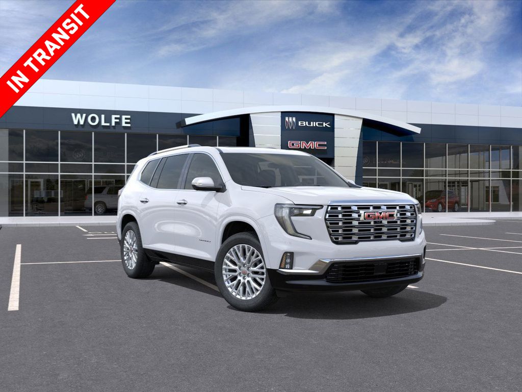 White[Summit White] 2025 GMC Acadia