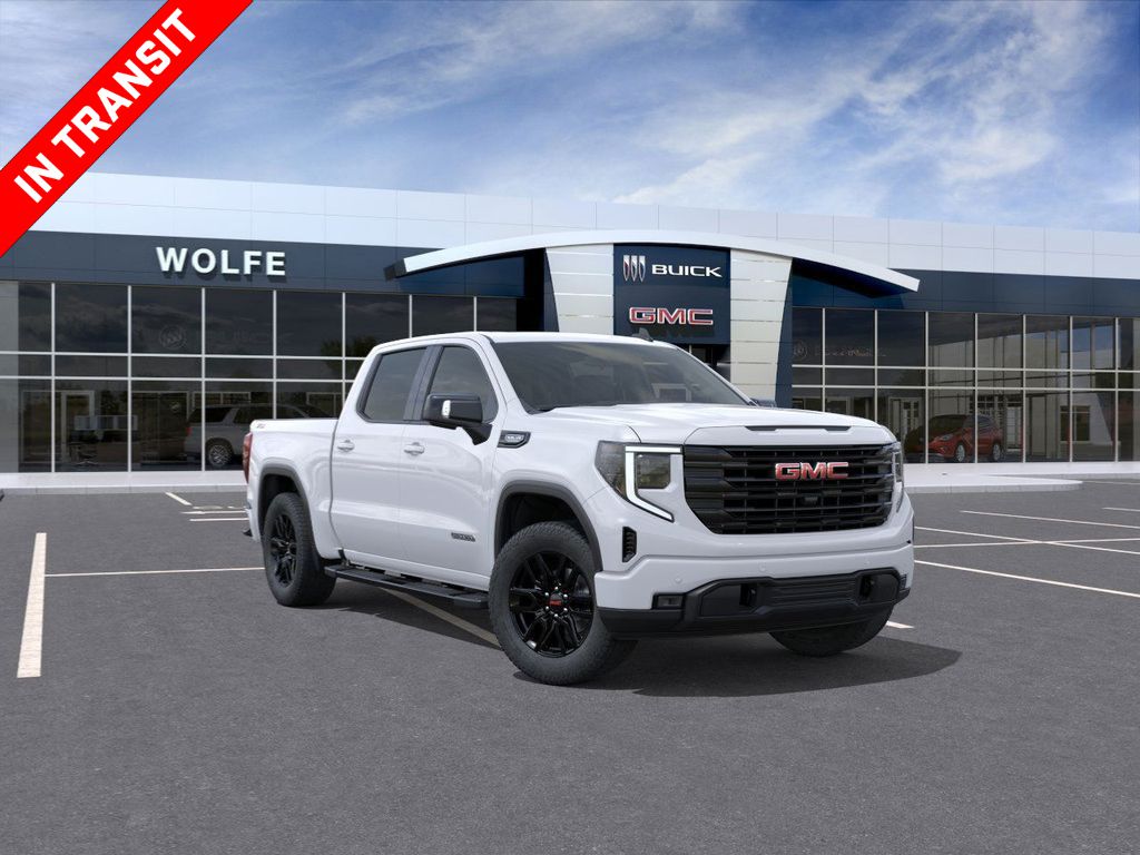 White[Summit White] 2025 GMC Sierra 1500
