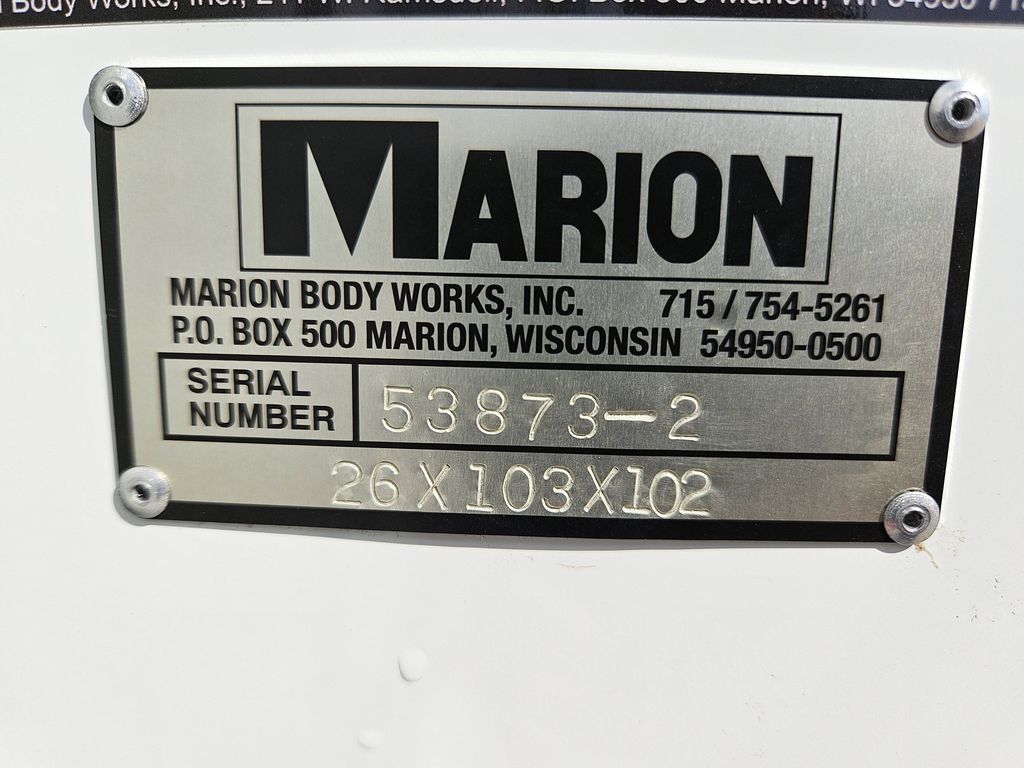 Slide images of 2025 MACK MD642