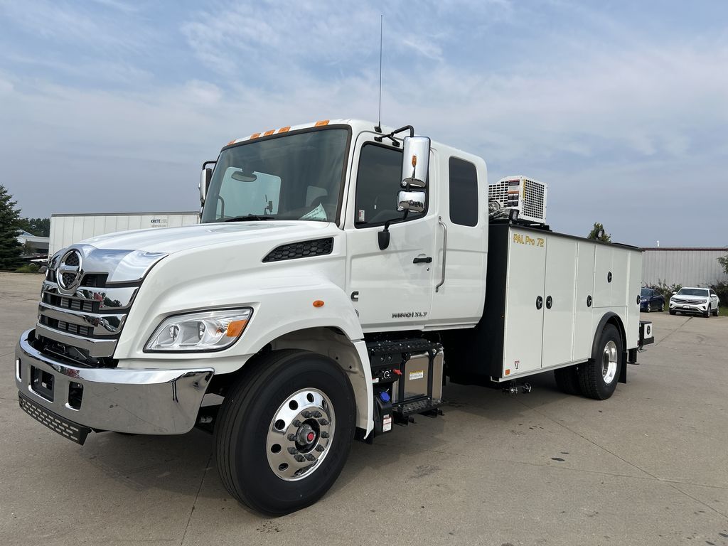 Slide images of 2026 HINO XL7 EXT CAB
