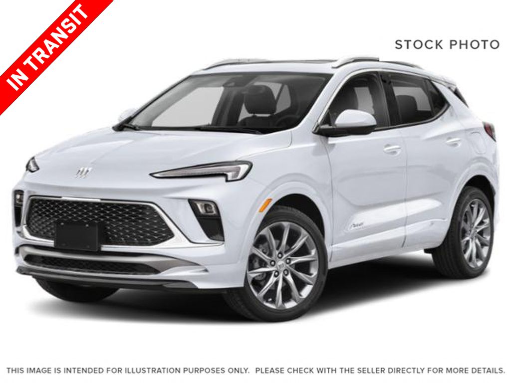 White[White Frost Tricoat] 2025 Buick Encore GX