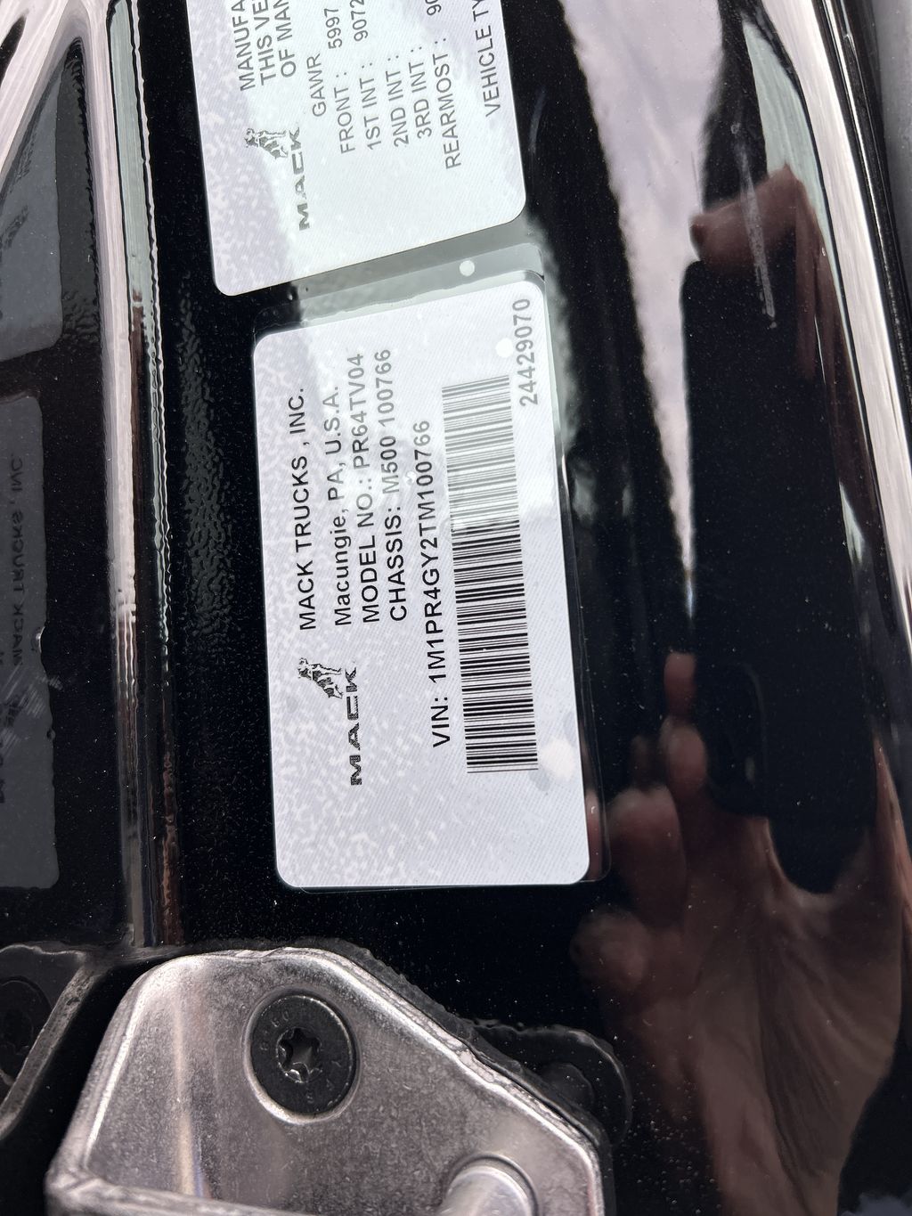 Slide images of 2026 MACK PIONEER 64T DC