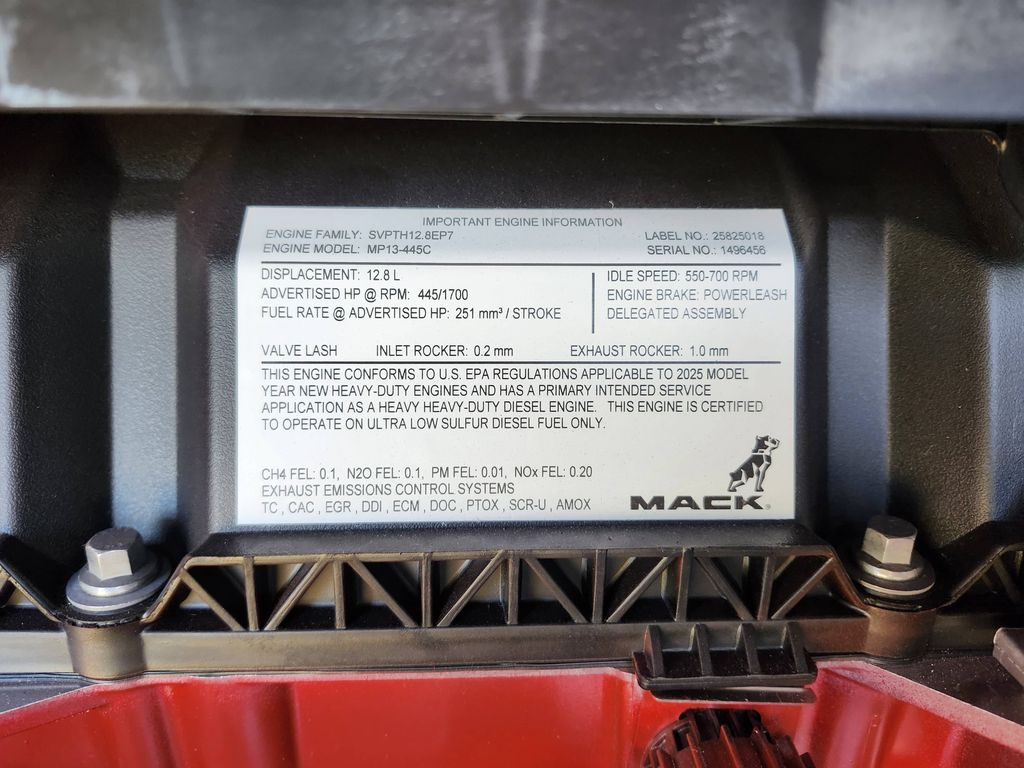 Slide images of 2026 MACK PIONEER 64T 64M