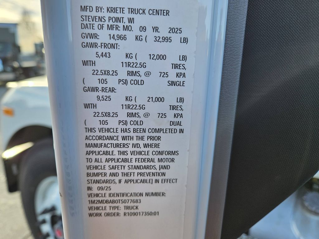 Slide images of 2026 MACK MD7