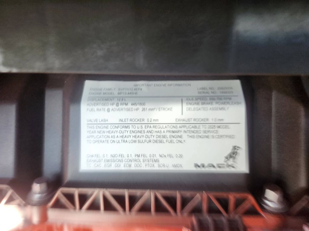 Slide images of 2026 MACK PIONEER 64T 76M