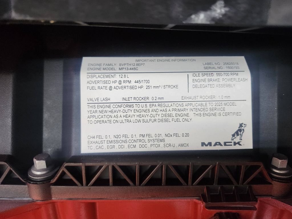 Slide images of 2026 MACK PIONEER 64T 64M