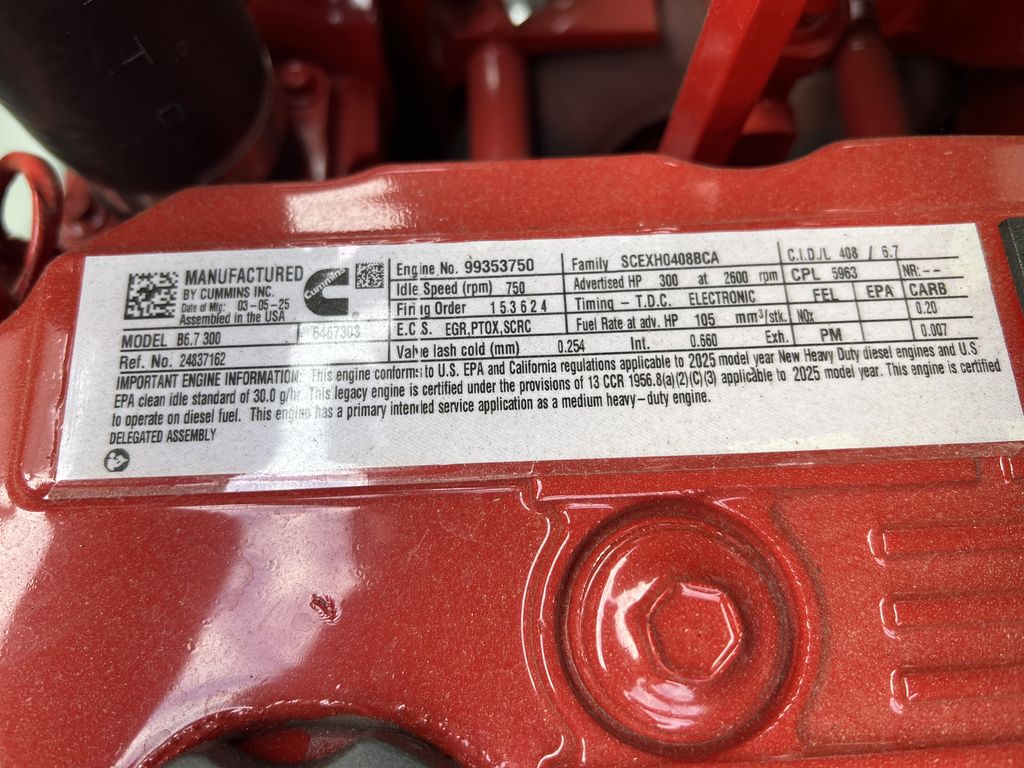 Slide images of 2026 MACK MD742