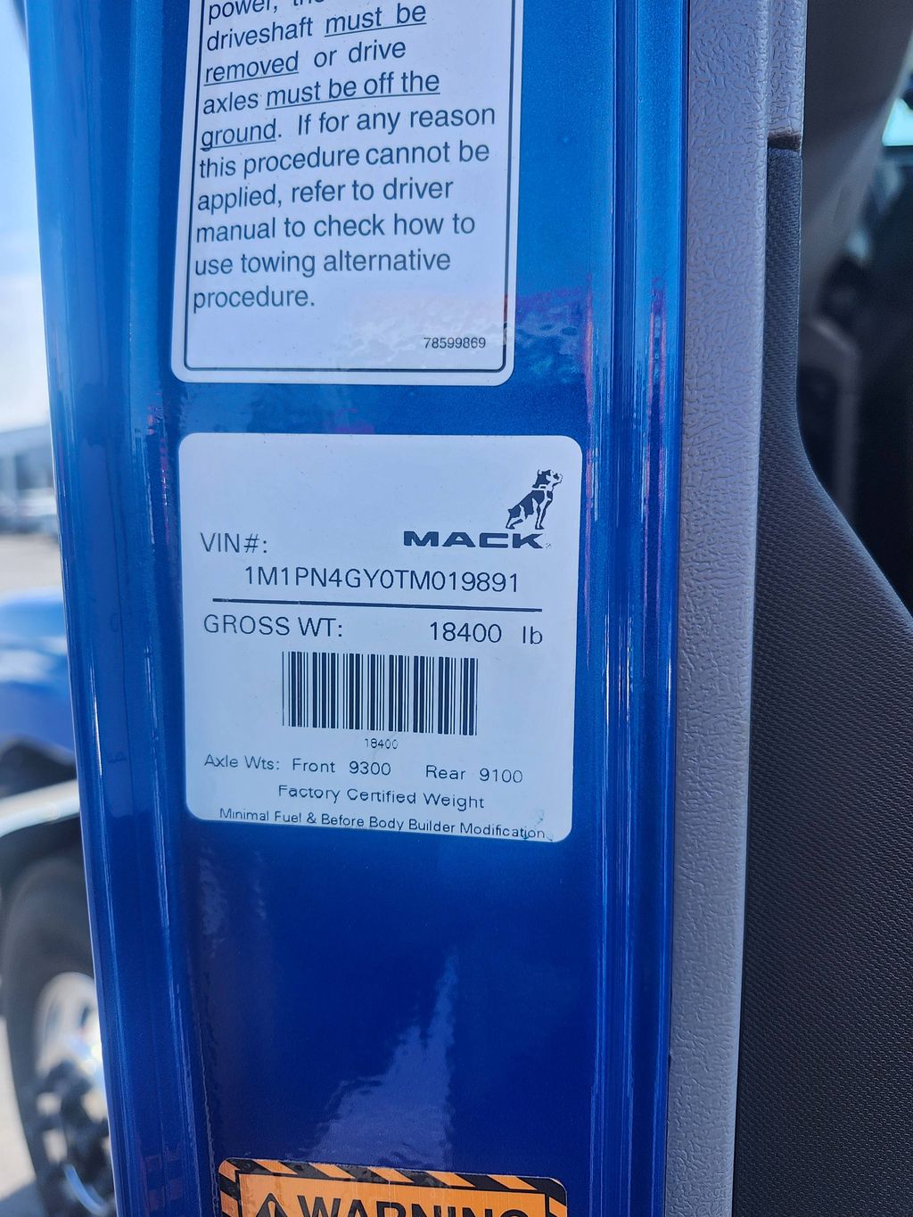 Slide images of 2026 MACK PINNACLE 64T DC