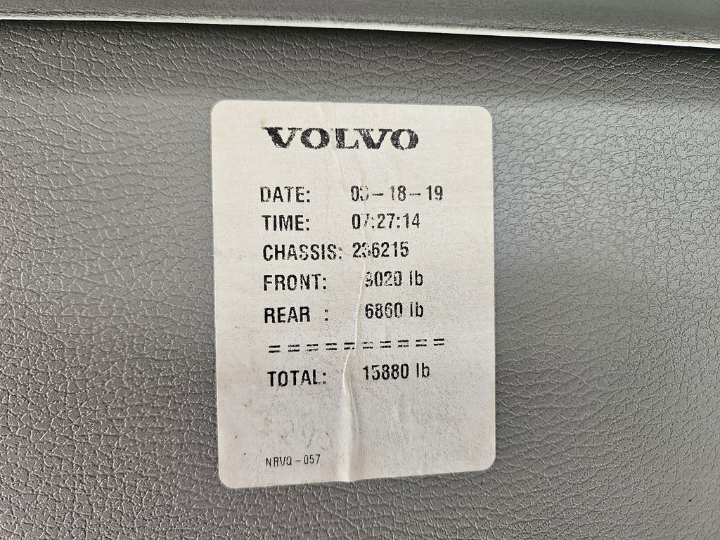 Slide images of 2020 VOLVO VNL64T300