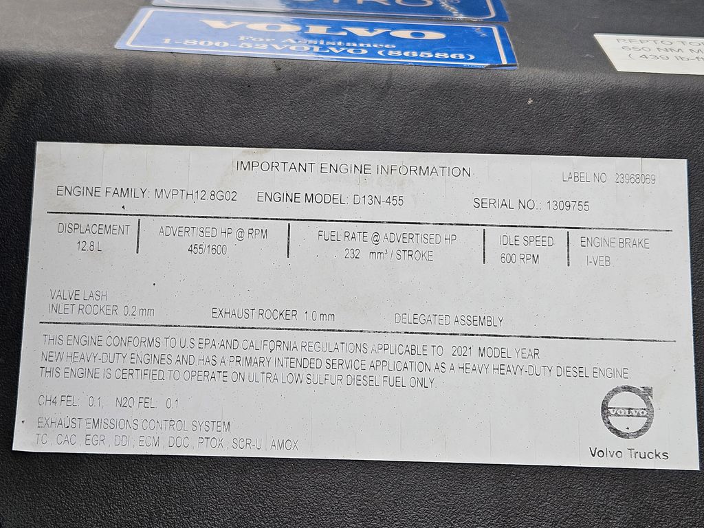 Slide images of 2022 VOLVO VNL64T860 