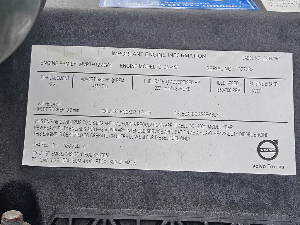 Slide images of 2022 VOLVO VNL64T860