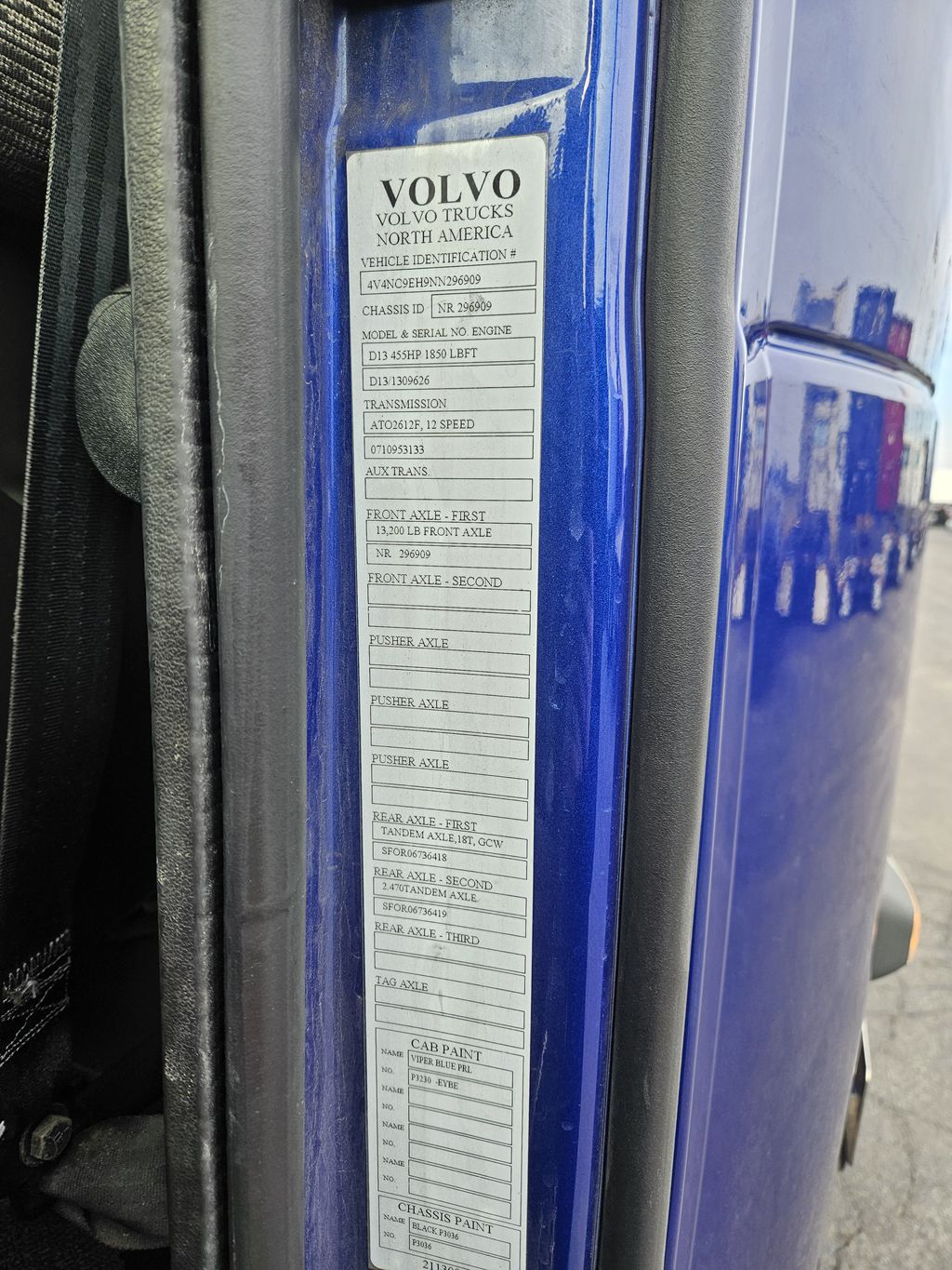 Slide images of 2022 VOLVO VNL64T860 