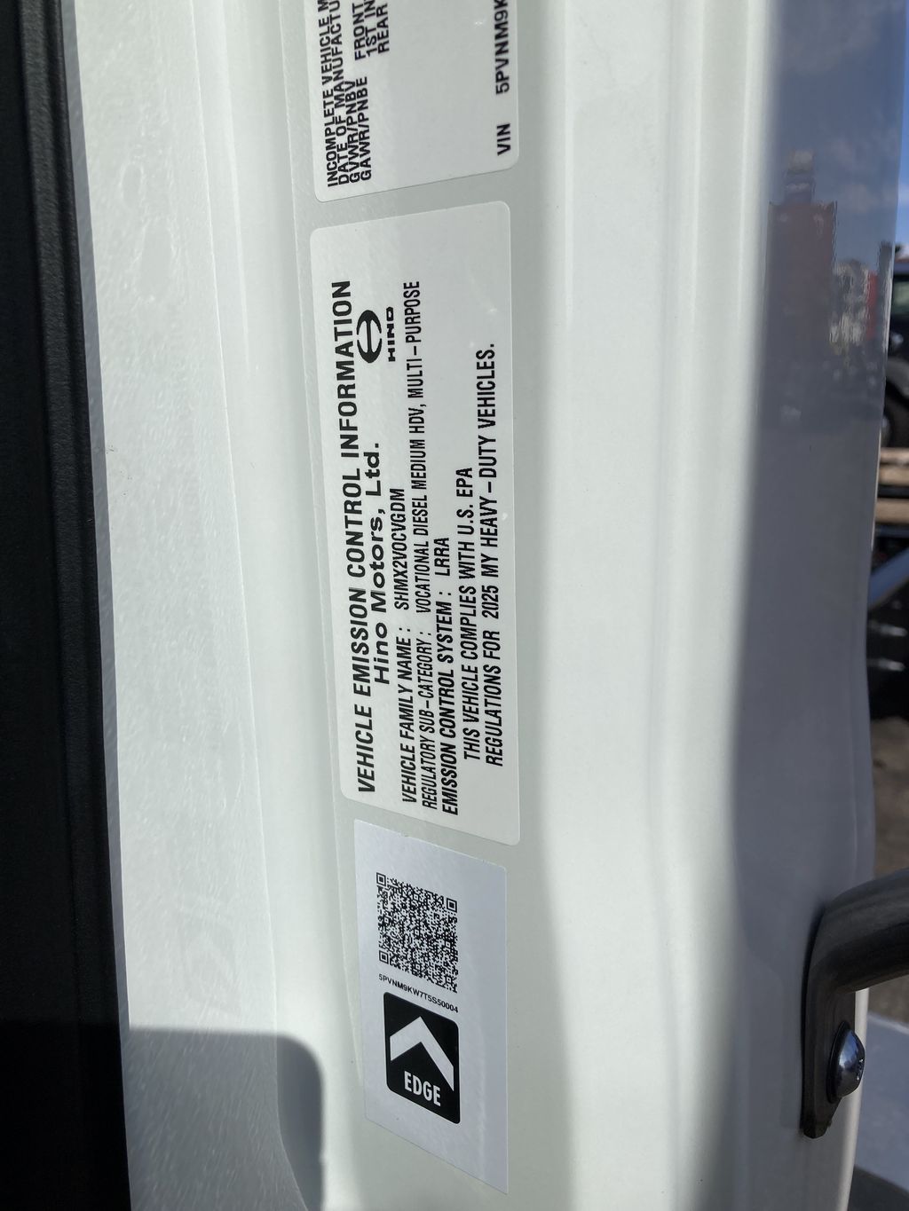 Slide images of 2026 HINO XL8