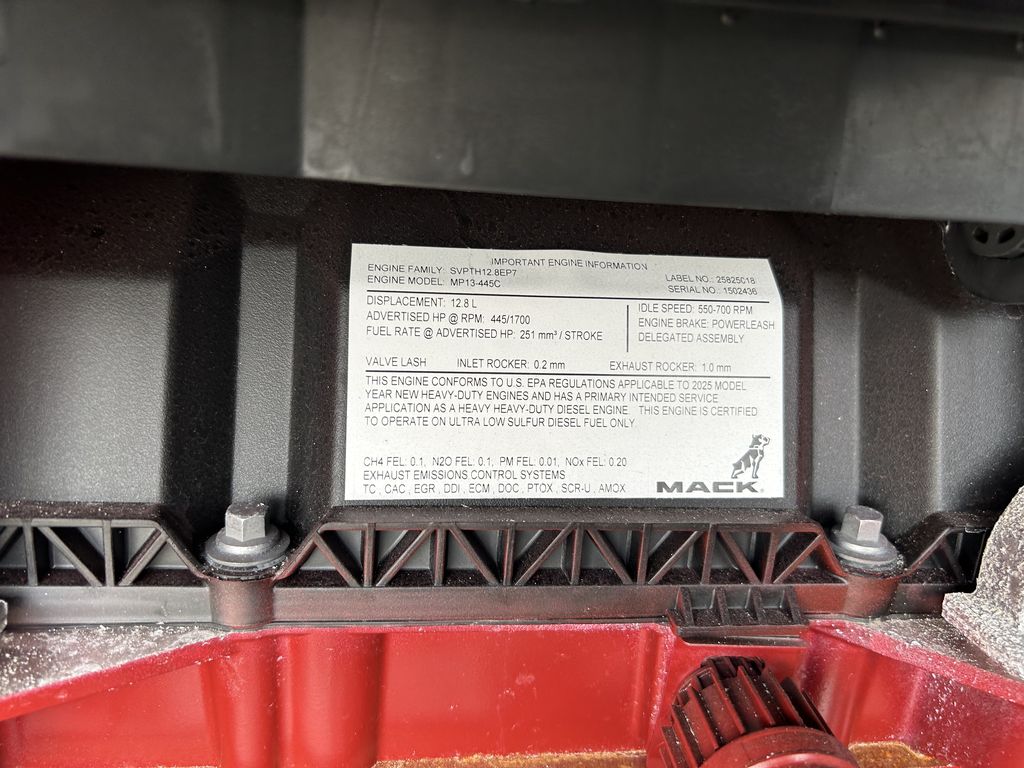 Slide images of 2026 MACK PIONEER 64T 76H