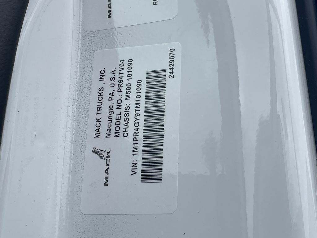 Slide images of 2026 MACK PIONEER 64T 76H