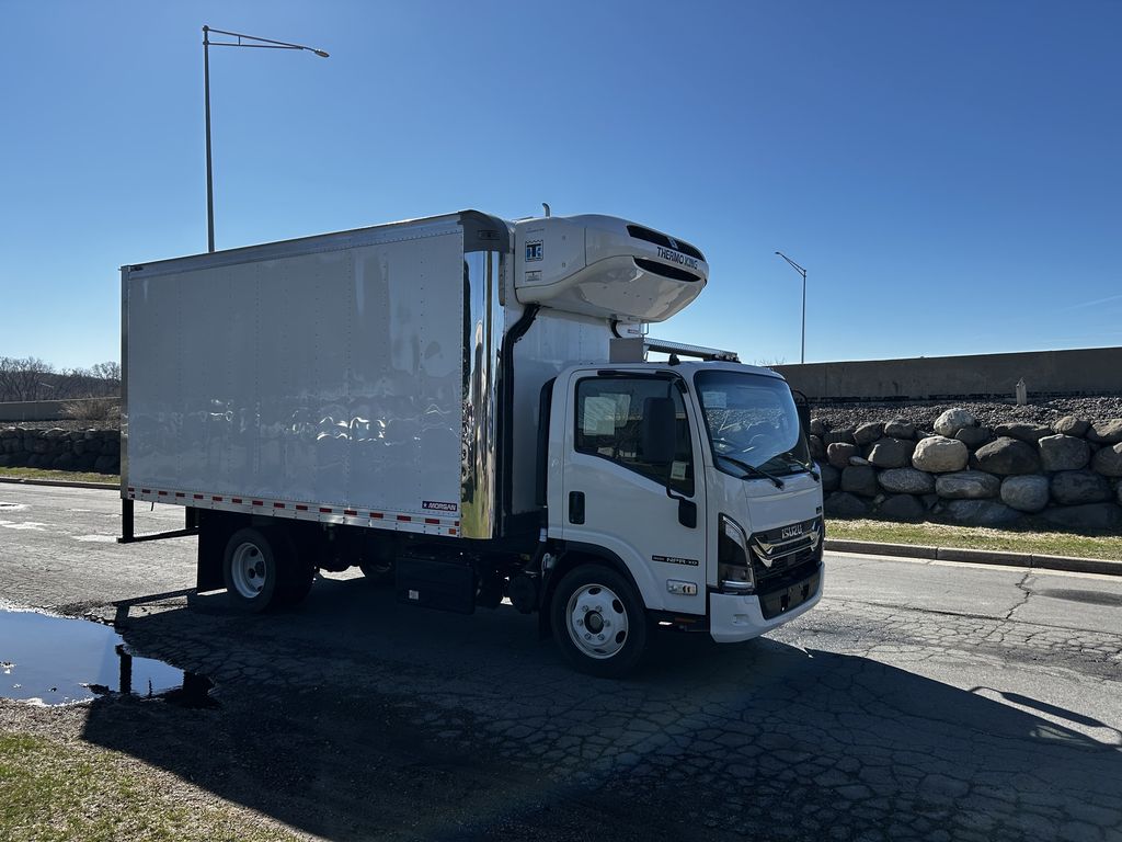 Slide images of 2026 ISUZU NPR-XD