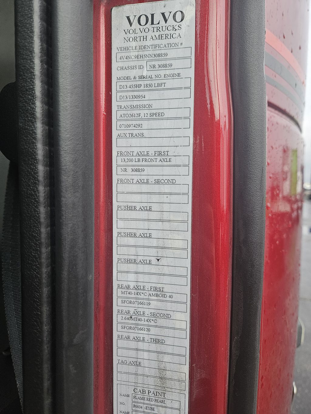 Slide images of 2022 VOLVO VNL64T860