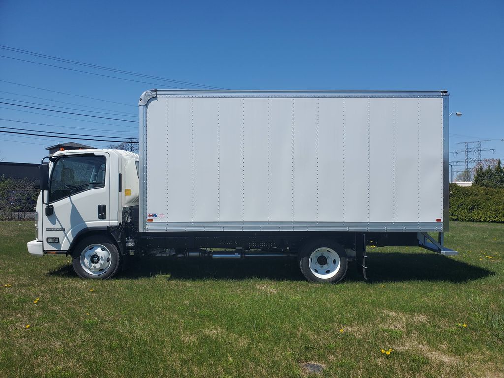 Slide images of 2026 ISUZU NPR GAS HD